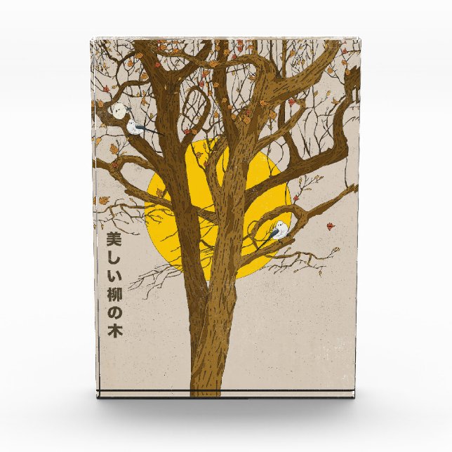 The Beautiful Willow Tree Photo Block (Front)