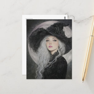 The beautiful witch postcard