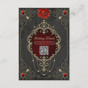 The beauty and richness of love is symbolised by t enclosure card