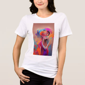 the beauty inside Tri-Blend shirt