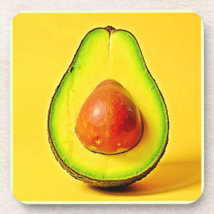 The Beauty of a Healthy Avocado Design Coaster