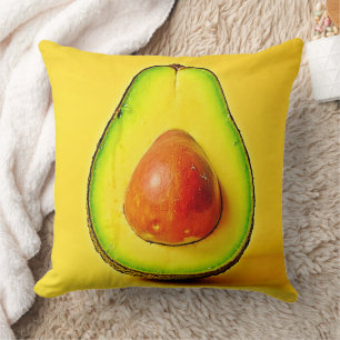 The Beauty of a Healthy Avocado Design Cushion