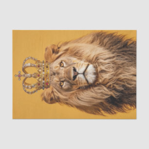 The Beauty of a Lion Tissue Paper