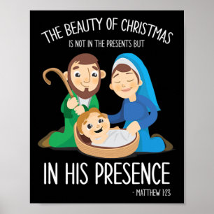 The Beauty Of Christmas Nativity Family Season Poster