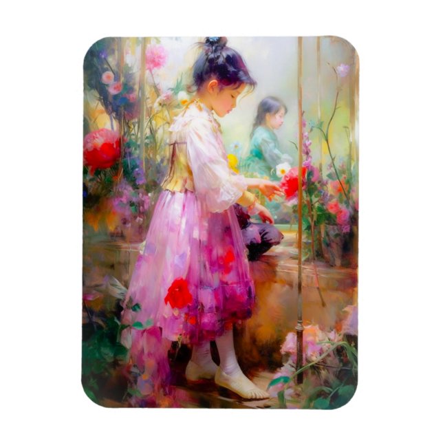 The Beauty of Flowers  Magnet (Vertical)