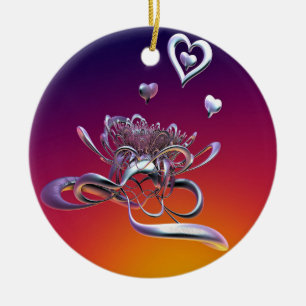 The Beauty of Hearts Ceramic Tree Decoration