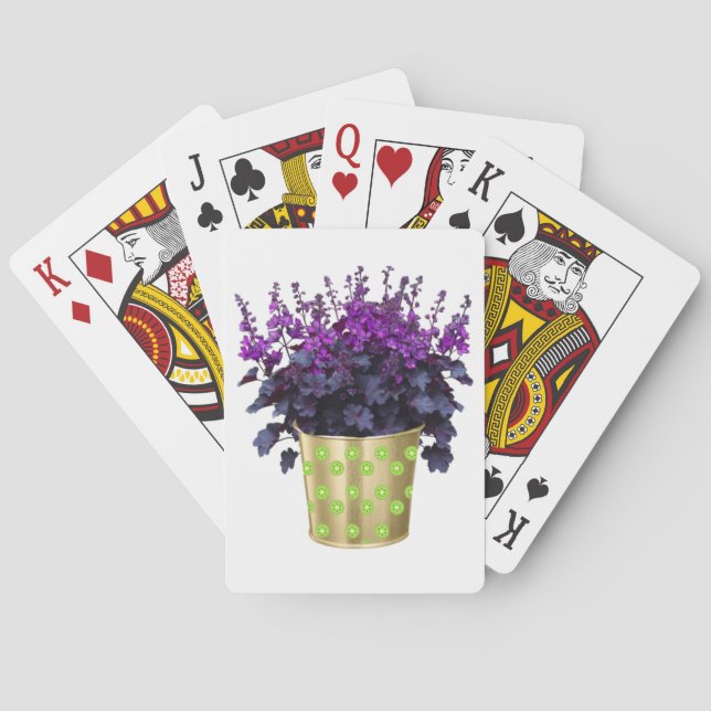 The Beauty of Houseplants and Flowers Playing Cards (Back)