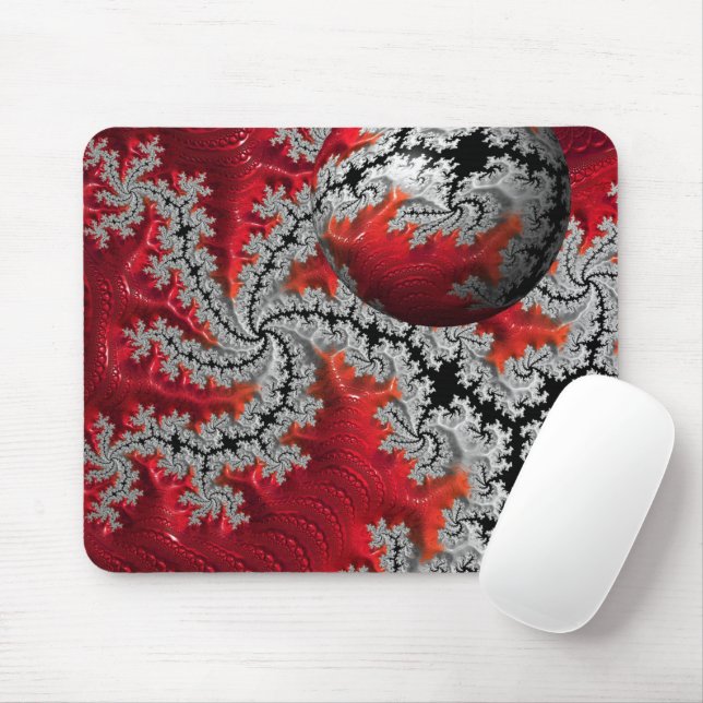 The Beauty of Mandelbrots Mouse Pad (With Mouse)