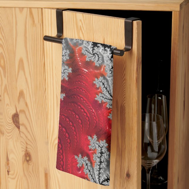 The Beauty of Mandelbrots Tea Towel (Thirds Fold)