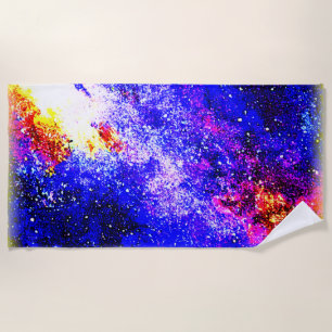 The Beauty of Nebulas and Galaxies. Buy Now Beach Towel