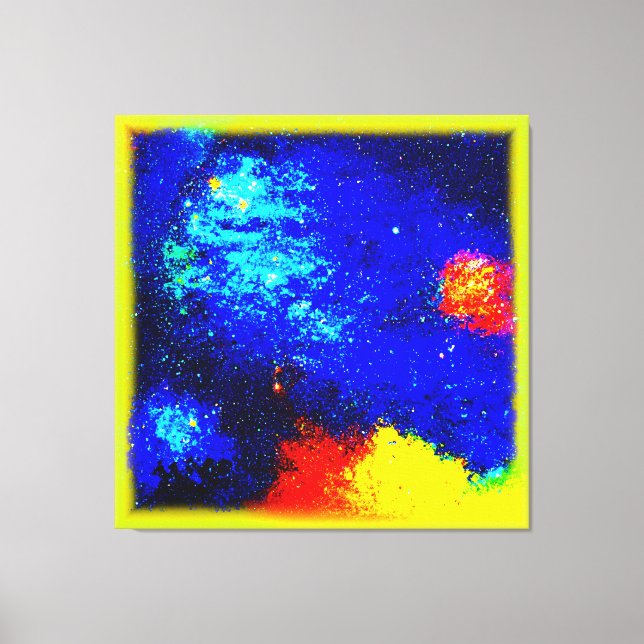 The Beauty of Nebulas and Galaxies. Buy Now Canvas Print (Front)