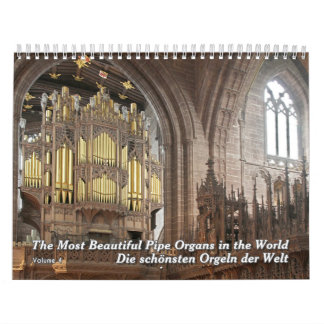 The Beauty of Pipe Organs – An Organ Calendar