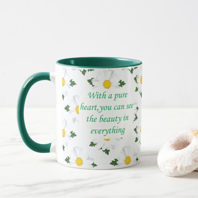 The beauty of purity Mug (With Donut)