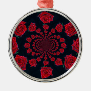 The Beauty of Roses: Floral Fantasy Metal Tree Decoration