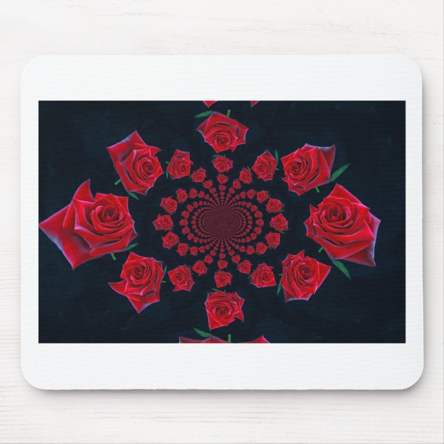The Beauty of Roses: Floral Fantasy  Mouse Mat (Front)