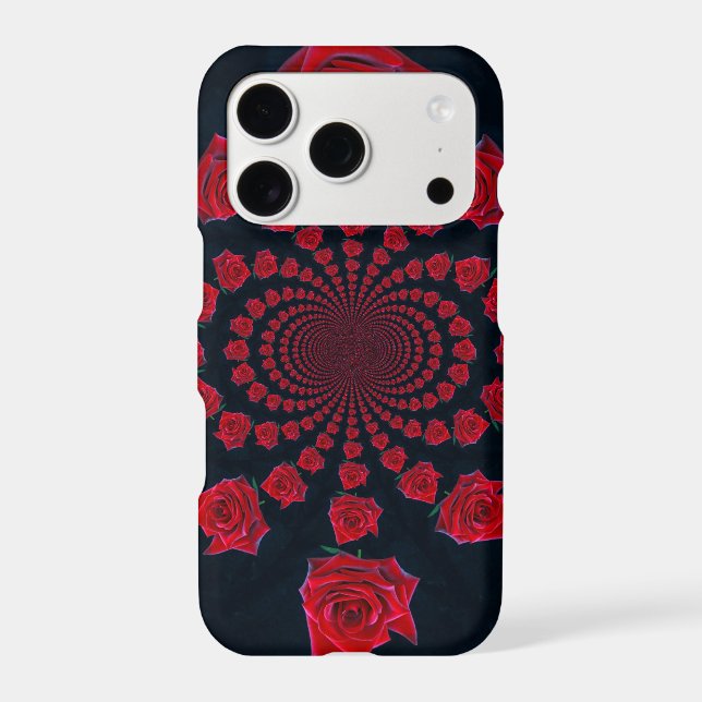 The Beauty of Roses | Red & Black Kaleidoscope Flo (Back)