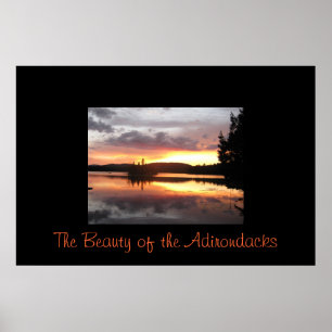 The Beauty of the Adirondacks Poster