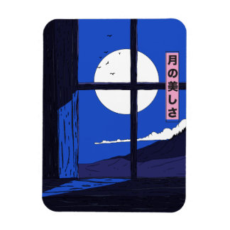 The Beauty of the Moon Magnet
