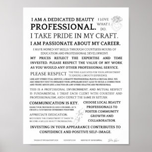 The Beauty Pro Manifesto  Poster