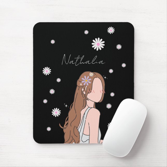 The beauty Snapshot Customisable Mouse Mat (With Mouse)