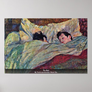 The Bed, By Toulouse-Lautrec Henri Poster
