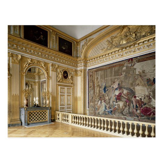 The bedchamber of Louis XIV Postcard
