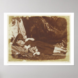 The Bedfellows, c.1843-47 (salted paper print from