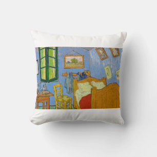 The Bedroom by Vincent van Gogh Cushion