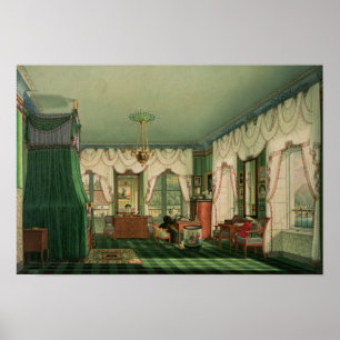 The Bedroom of Elizabeth of Bavaria Poster