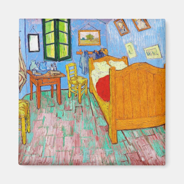 The Bedroom, Van Gogh Magnet (Front)