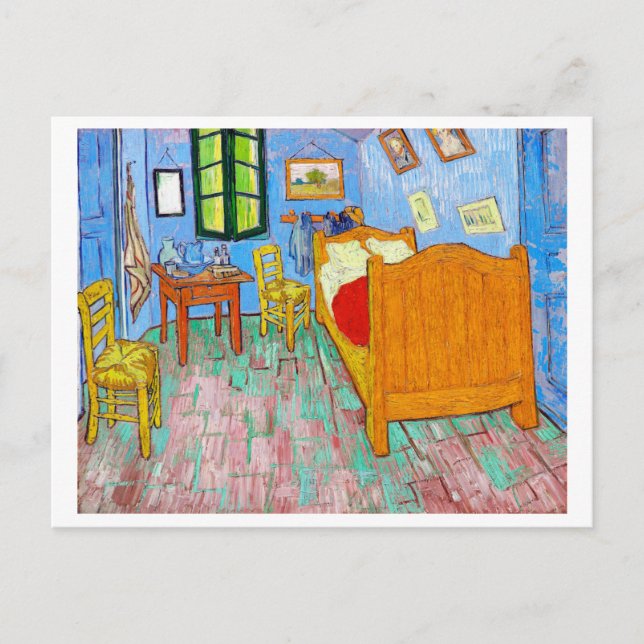 The Bedroom, Van Gogh Postcard (Front)