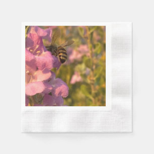 The Bee 🐝 And The Flower 🌺 Napkin