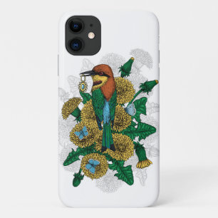 The bee eater with the golden pendant iPhone 11 case