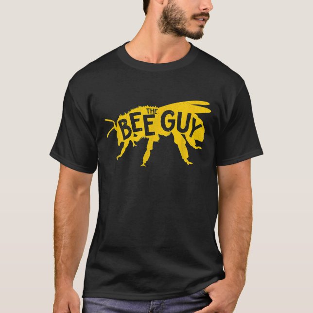 The Bee Guy Beekeeping Honey Bee For Honey Beekeep T-Shirt (Front)