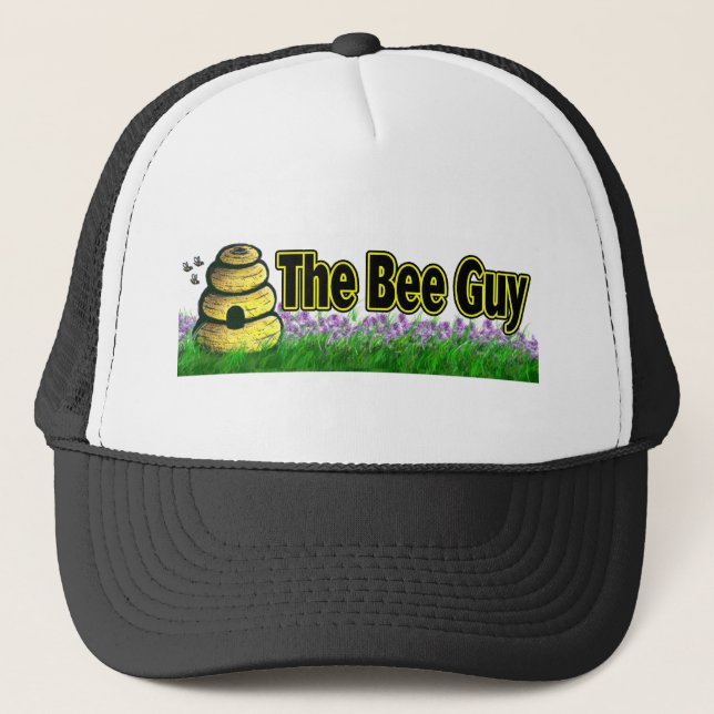 the bee guy trucker hat (Front)