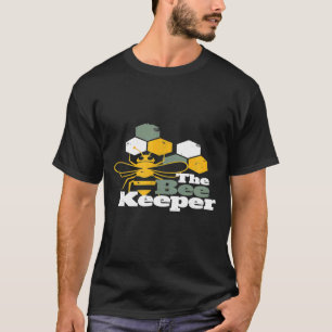 The Bee Keeper Vintage Retro Distressed Beekeeping T-Shirt