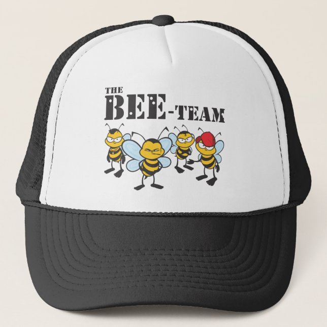 The Bee Team Trucker Hat (Front)