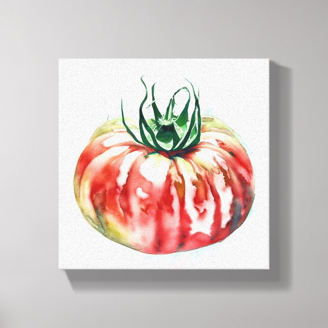 The Beefsteak Tomato Canvas Print (Front)