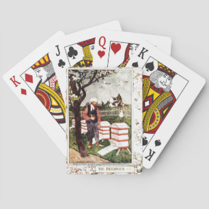 "The Beehive and Keeper" Playing Cards