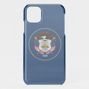 The Beehive State Industry Flag of Utah iPhone 11 Case