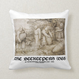The Beekeepers (1568) Pieter Bruegel The Elder Cushion