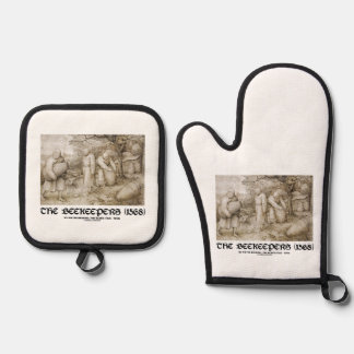 The Beekeepers (1568) Pieter Bruegel The Elder Oven Mitt & Pot Holder Set