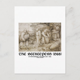 The Beekeepers (1568) Pieter Brugel The Elder Postcard