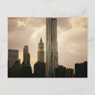 The Beekman Tower and Woolworth Building Postcard