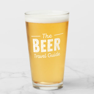 The Beer Travel Guide Pint Glass