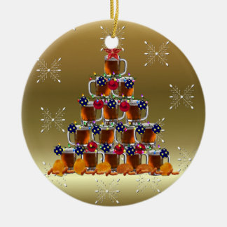 The Beer Tree Ceramic Tree Decoration