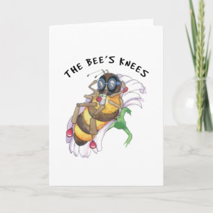 The bee's knees  card
