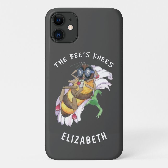 The bee's knees custom Case-Mate iPhone case (Back)