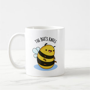 The Bees Knees Funny Bumble Bee Pun  Coffee Mug