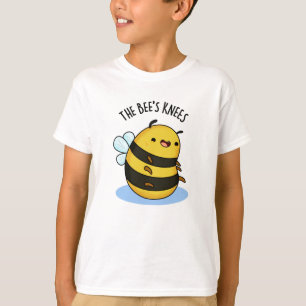 The Bees Knees Funny Bumble Bee Pun  T-Shirt